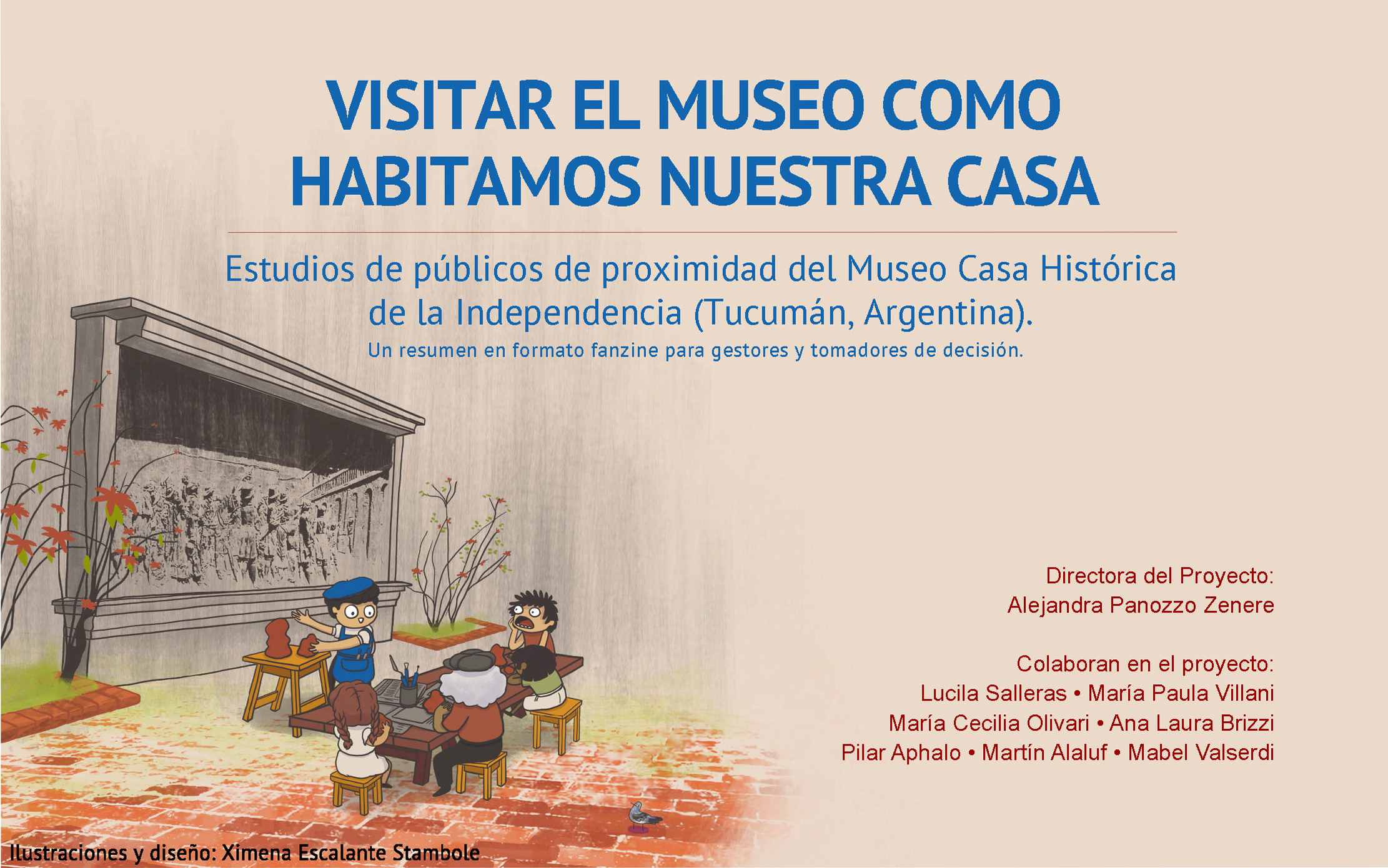 Públicos y Museo: un fanzine recorre una investigación sobre los vínculos de proximidad en Tucumán.