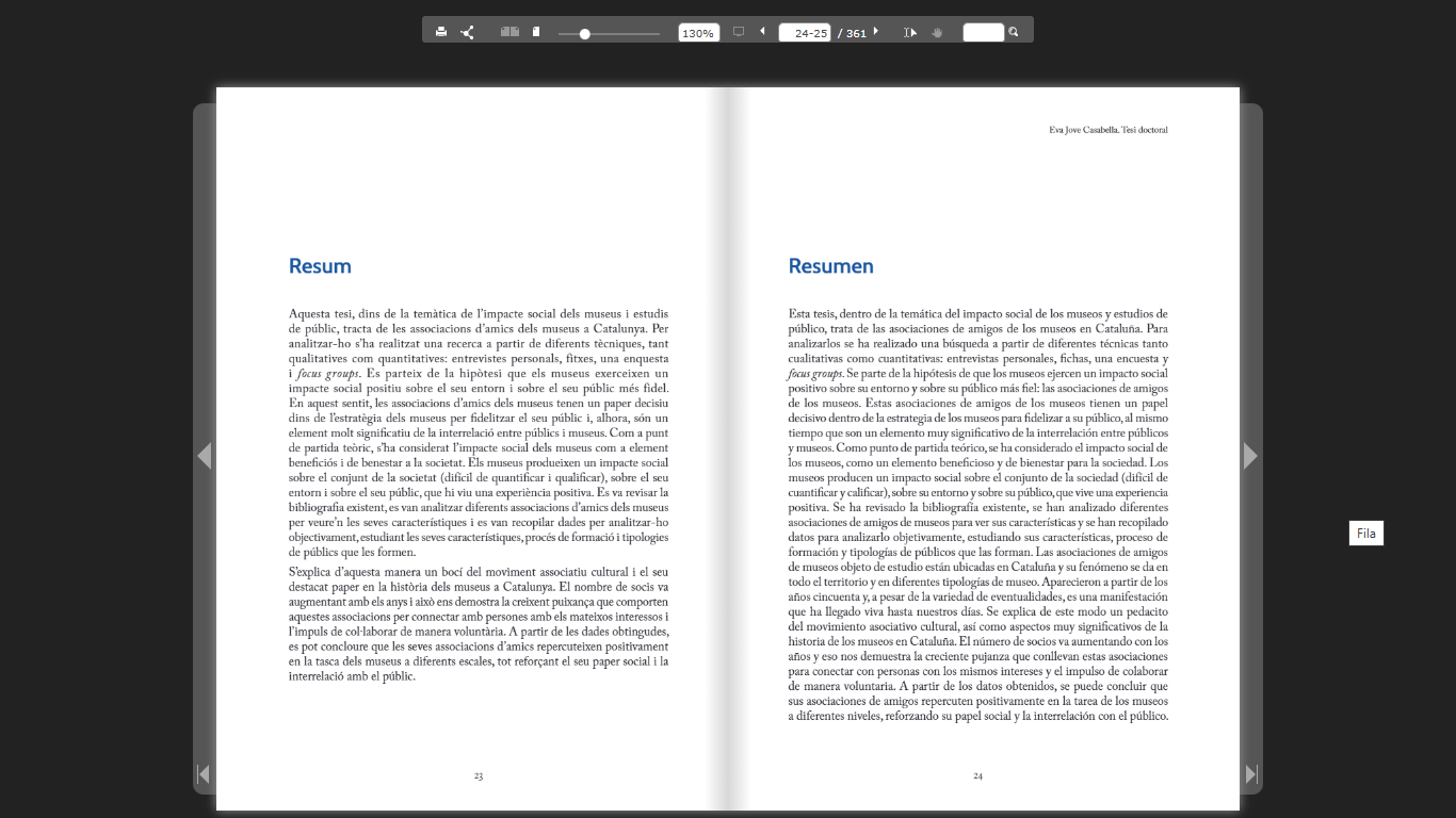 59 Seminario virtual » El impacto social de los museos. El caso de las asociaciones de amigos de los museos en Catalunya.»